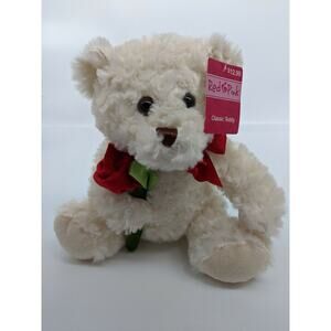 Red & Pink- Keepsake Memories Bear Plush ~12"
